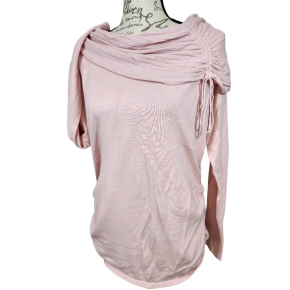 Maurices Pink Cowl-neck LS Sweater XL - Picture 1 of 5